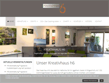 Tablet Screenshot of kreativhaush6.de